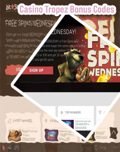 Casino tropez no deposit bonus codes