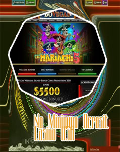 Mobile casino no minimum deposit