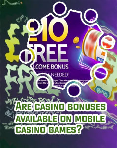 New mobile casino bonuses