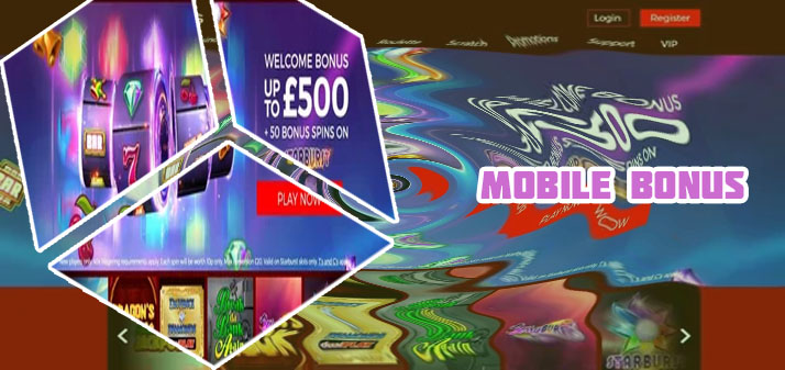 Online casino mobile bonus